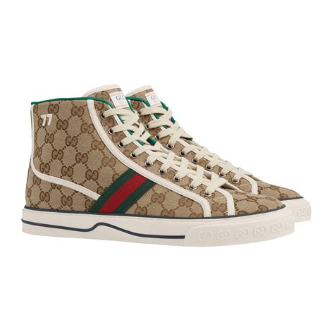 tennis gucci original|Gucci tennis 1977 high top.